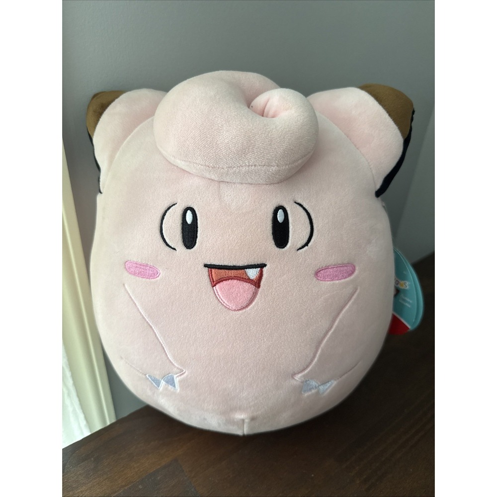 Pokemon Clefairy Squishmallows 11-inch Plush Toy NWT
